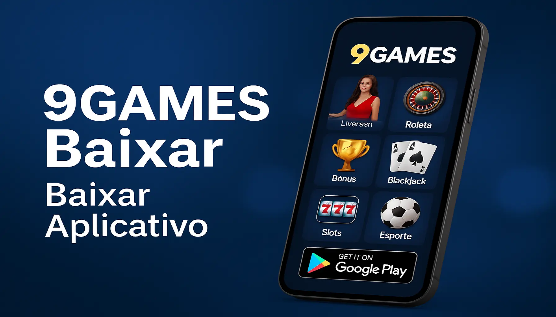 Baixar o 9GAMES Cassino App