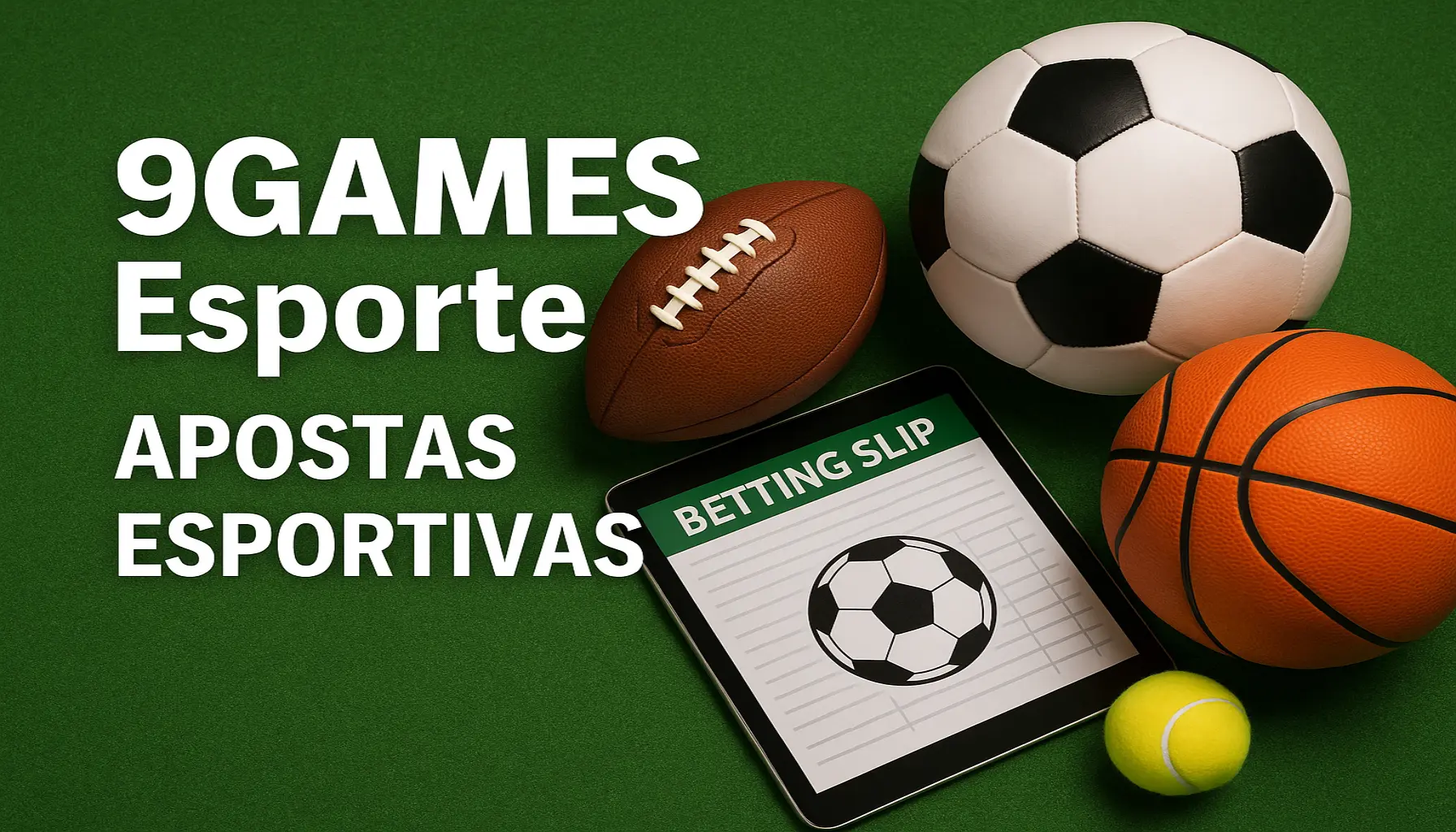 Aposte em apostas esportivas no cassino online 9GAMES