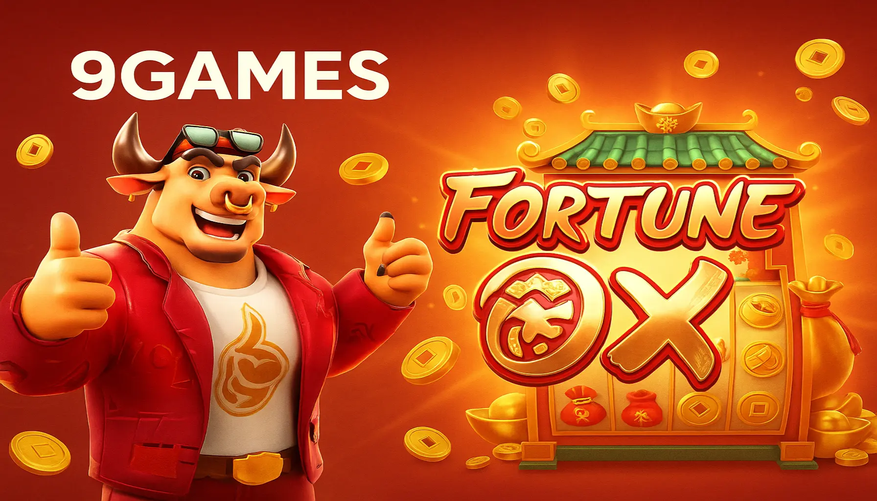 Fortune Ox no 9GAMES - Aposte Agora e Reivindique Seus Ganhos