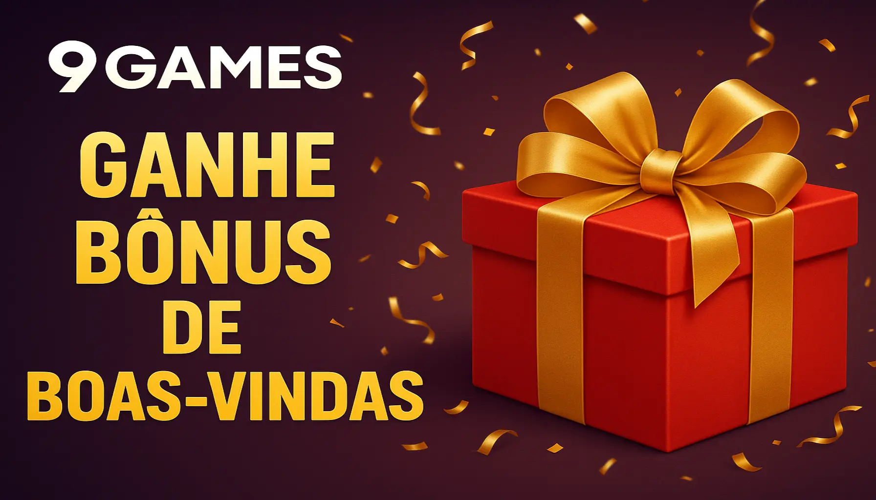 Criar uma nova Conta no plataforma 9GAMES